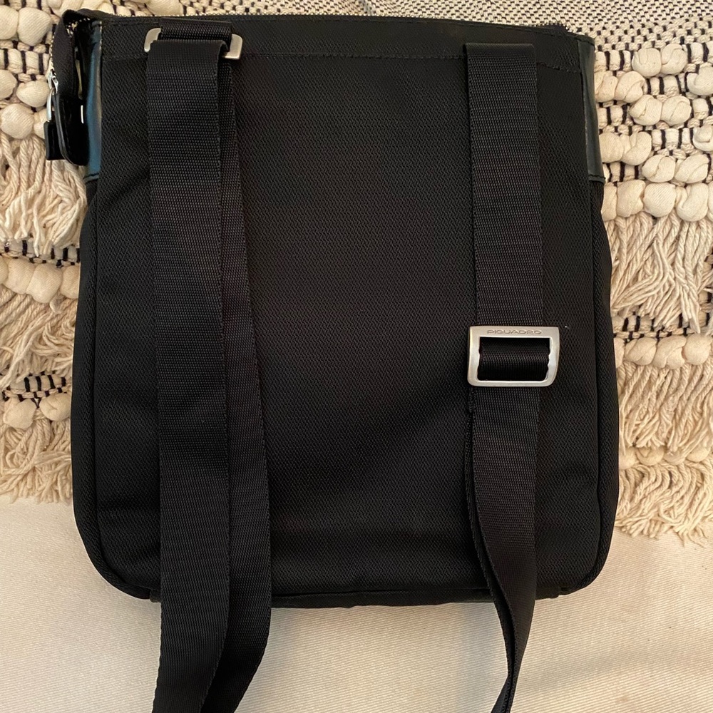 Piquadro Leather Crossbody Bag - Picture 6 of 8